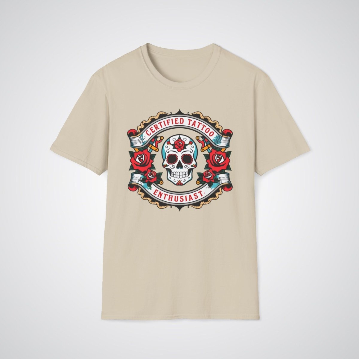 Certified Tattoo Enthusiast Unisex T-shirt - Tattoo Unleashed