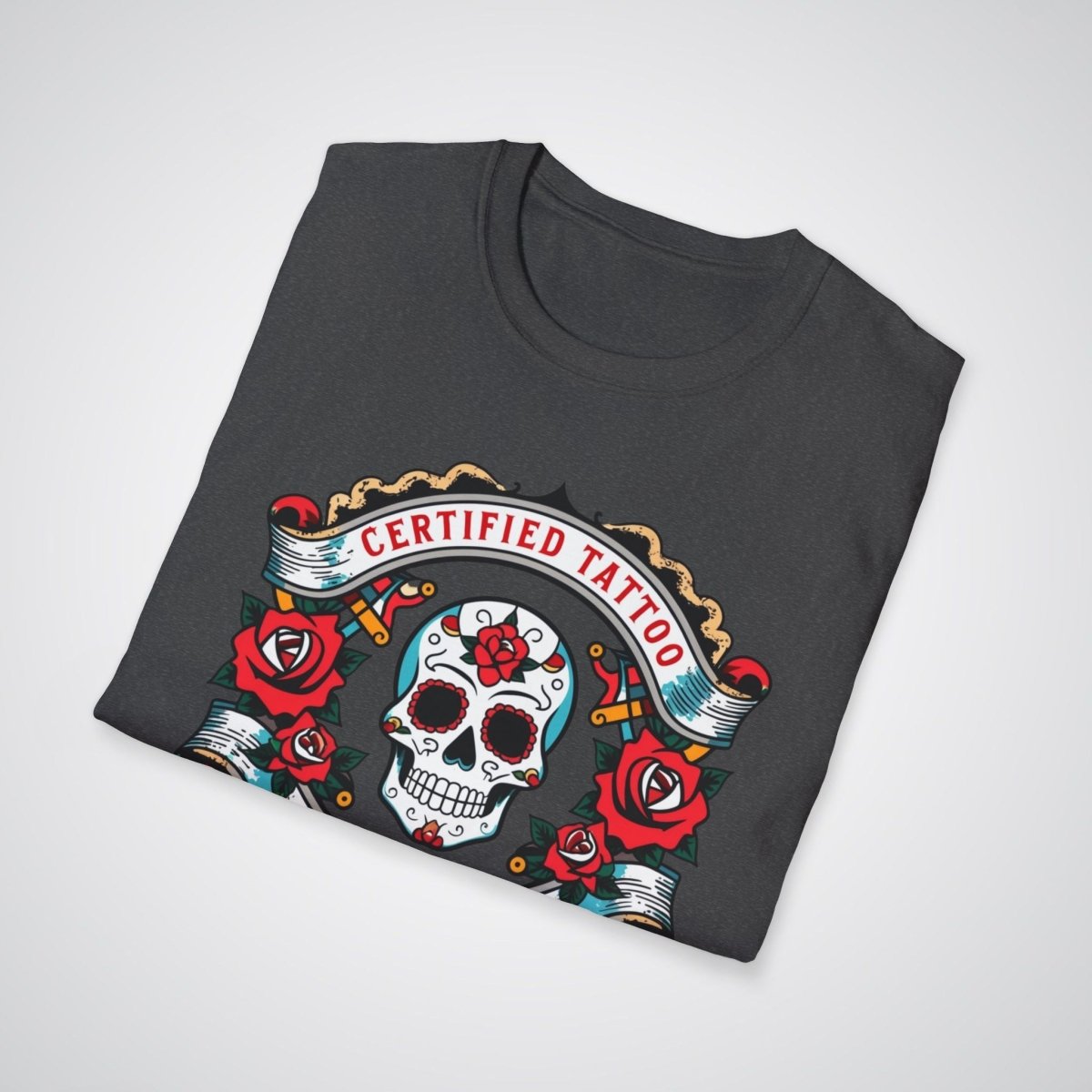 Certified Tattoo Enthusiast Unisex T-shirt - Tattoo Unleashed