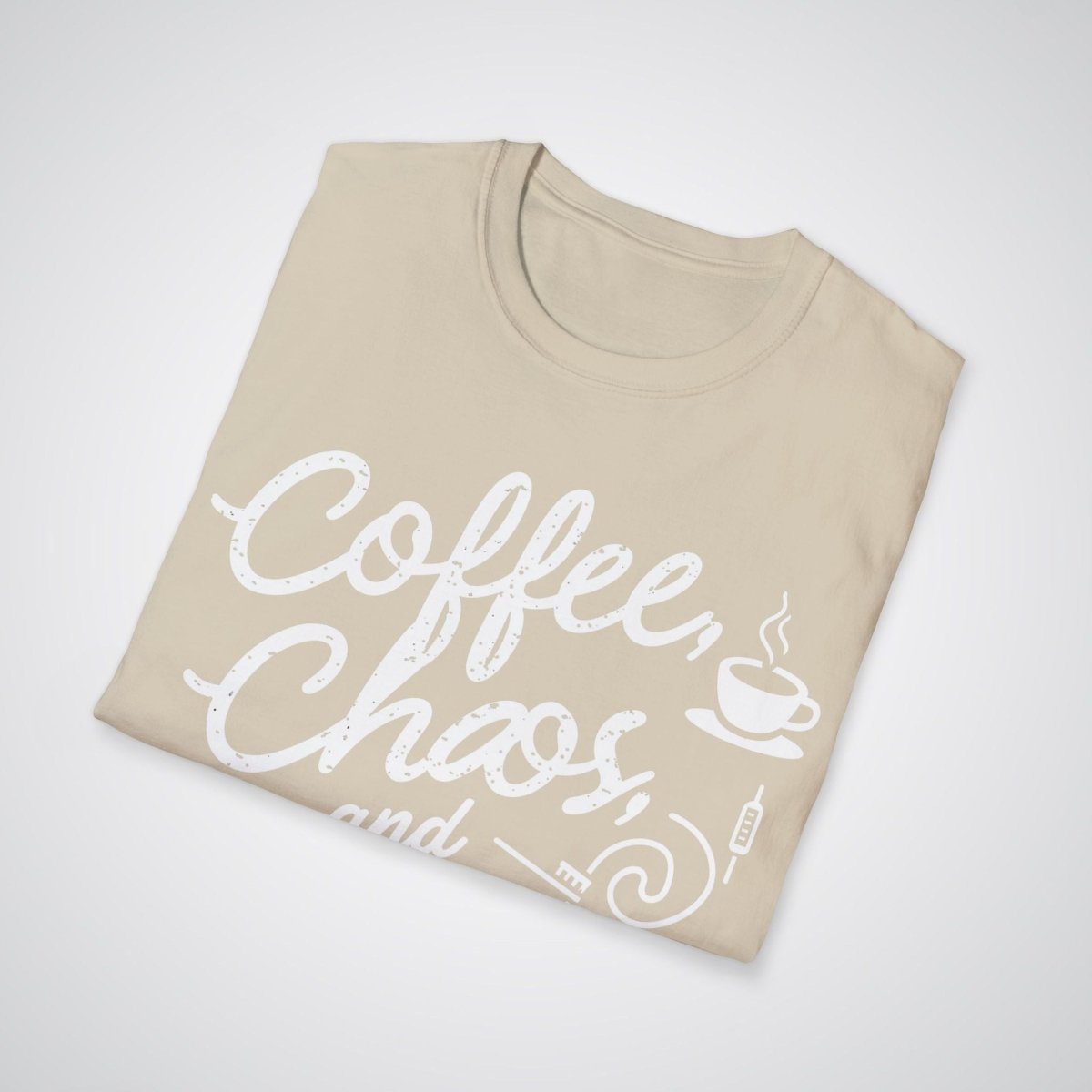 Coffee, Chaos, and Tattoos – #MomLife Tattoo Unisex T-Shirt - Tattoo Unleashed