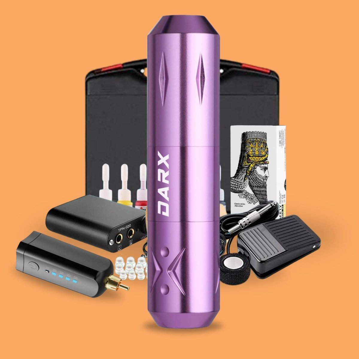 Darx Wireless Tattoo Kit - Tattoo Unleashed