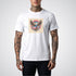 Eagle with American Flag Neo - Traditional Tattoo Unisex T-Shirt - Tattoo Unleashed