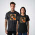 Fox with Lantern Neo - Traditional Tattoo Unisex T-Shirt - Tattoo Unleashed