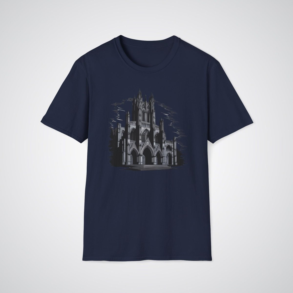 Gothic Cathedral Realism Tattoo Unisex T-Shirt - Tattoo Unleashed