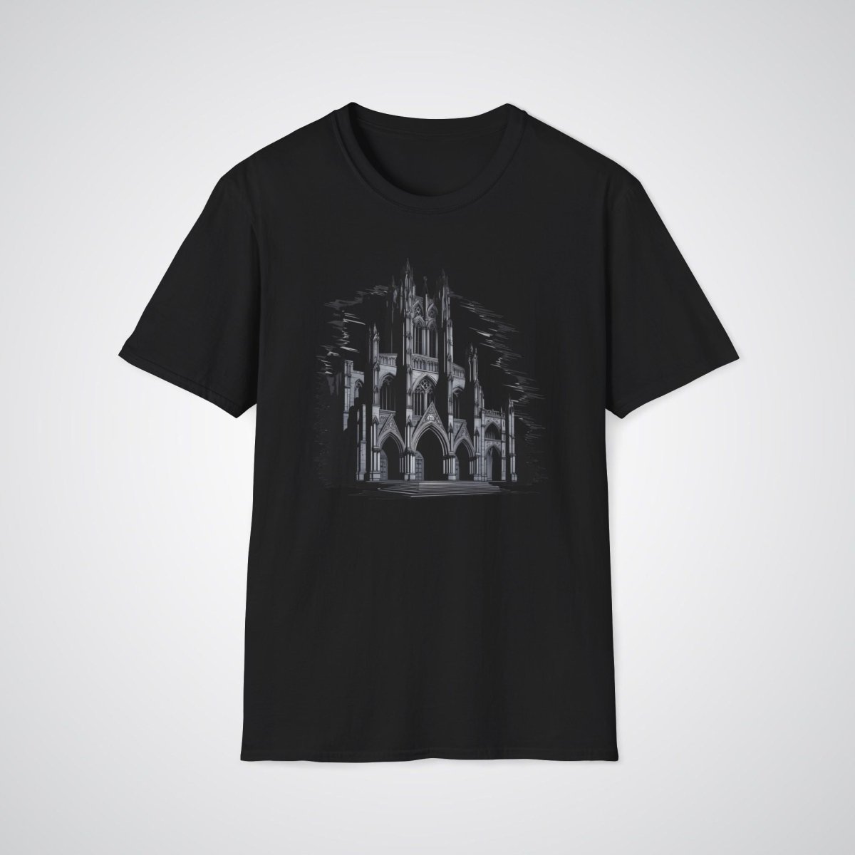 Gothic Cathedral Realism Tattoo Unisex T-Shirt - Tattoo Unleashed