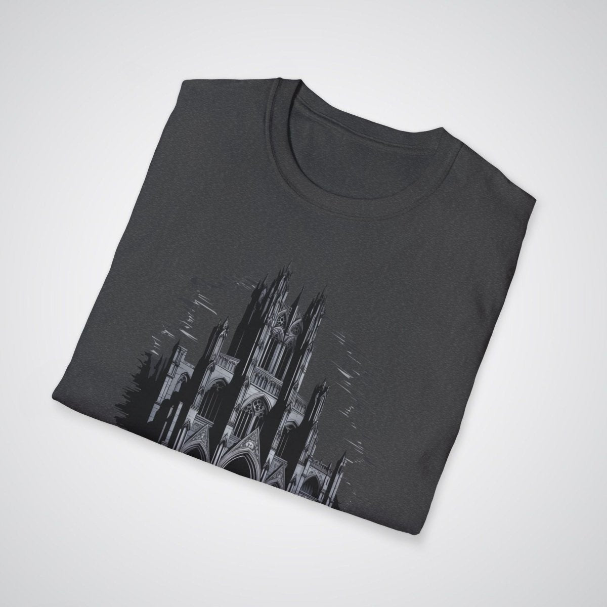 Gothic Cathedral Realism Tattoo Unisex T-Shirt - Tattoo Unleashed