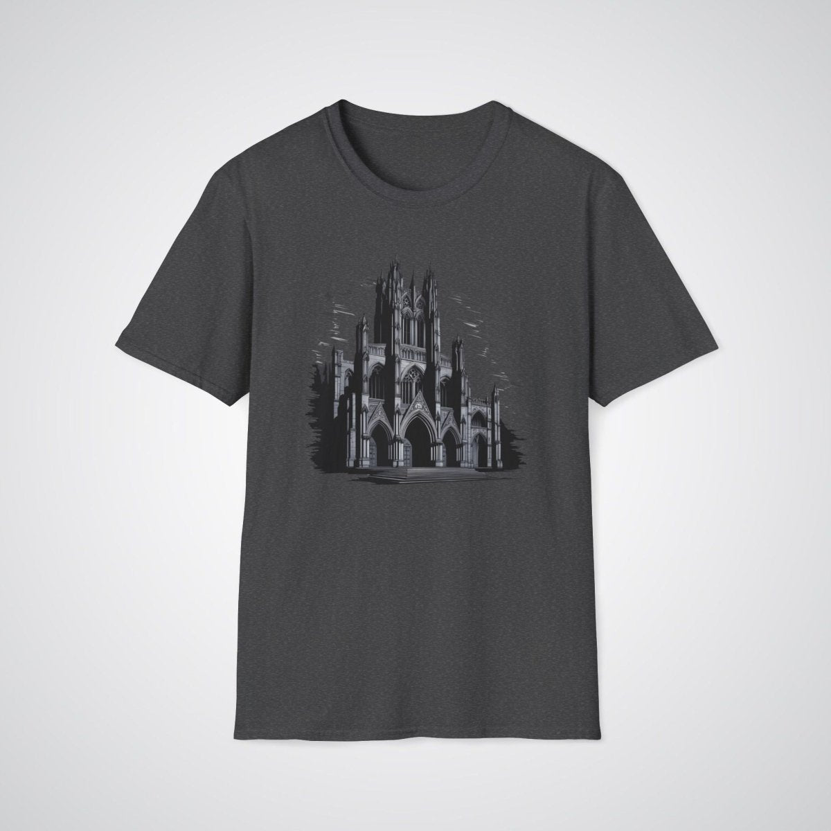 Gothic Cathedral Realism Tattoo Unisex T-Shirt - Tattoo Unleashed