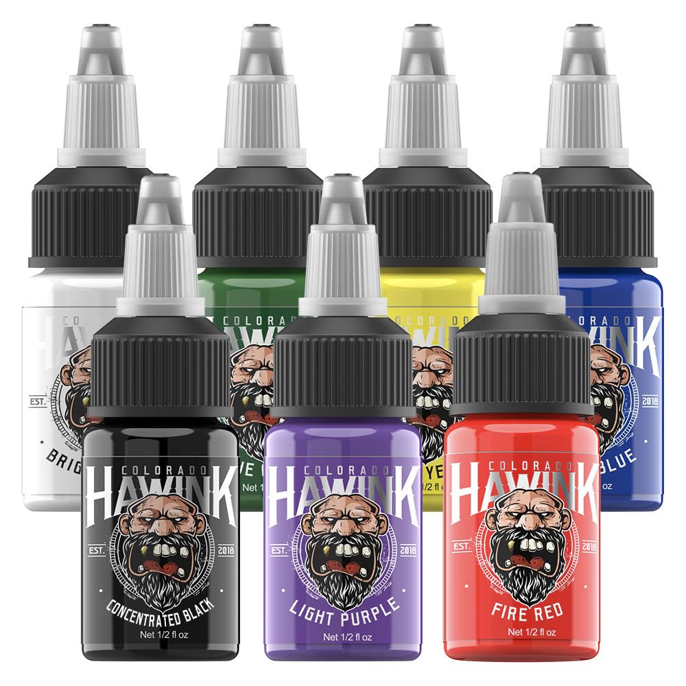 Hawink Tattoo Ink Set - Tattoo Unleashed