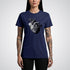 Heart and Clock Gear Realism Tattoo Unisex T-Shirt - Tattoo Unleashed