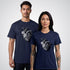 Heart and Clock Gear Realism Tattoo Unisex T-Shirt - Tattoo Unleashed