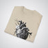 Heart and Clock Gear Realism Tattoo Unisex T-Shirt - Tattoo Unleashed