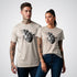 Heart and Clock Gear Realism Tattoo Unisex T-Shirt - Tattoo Unleashed