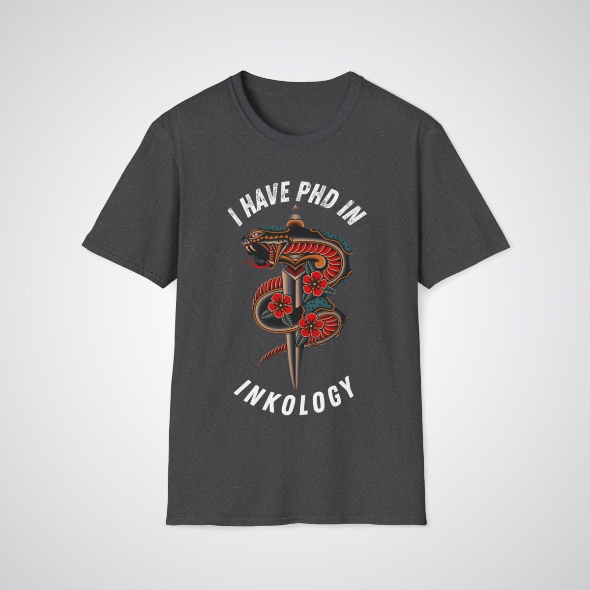 I Have PHD in Inkology Unisex T-shirt - Tattoo Unleashed