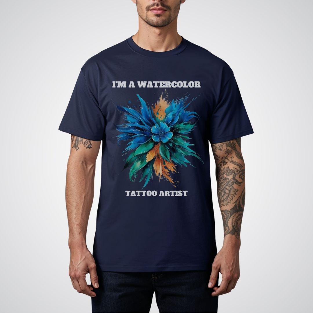 I'm a Watercolor Tattoo Artist Unisex T-shirt - Tattoo Unleashed