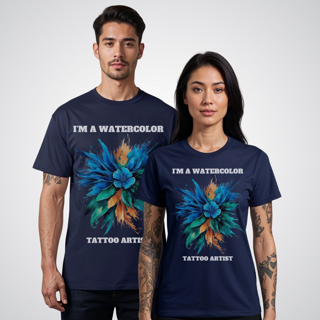 I'm a Watercolor Tattoo Artist Unisex T-shirt - Tattoo Unleashed