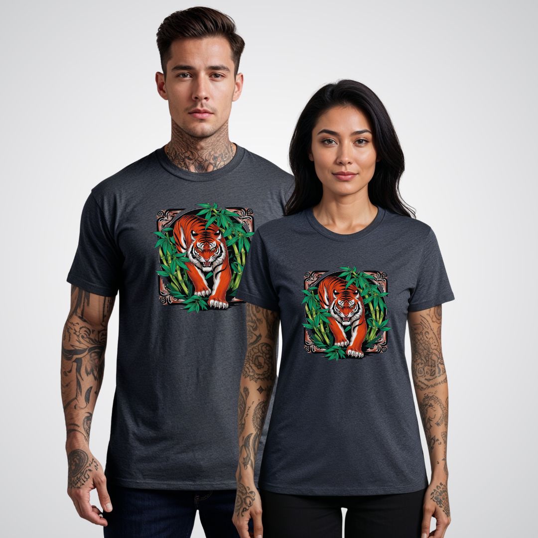 Japanese Tiger Tattoo Unisex T-Shirt - Tattoo Unleashed