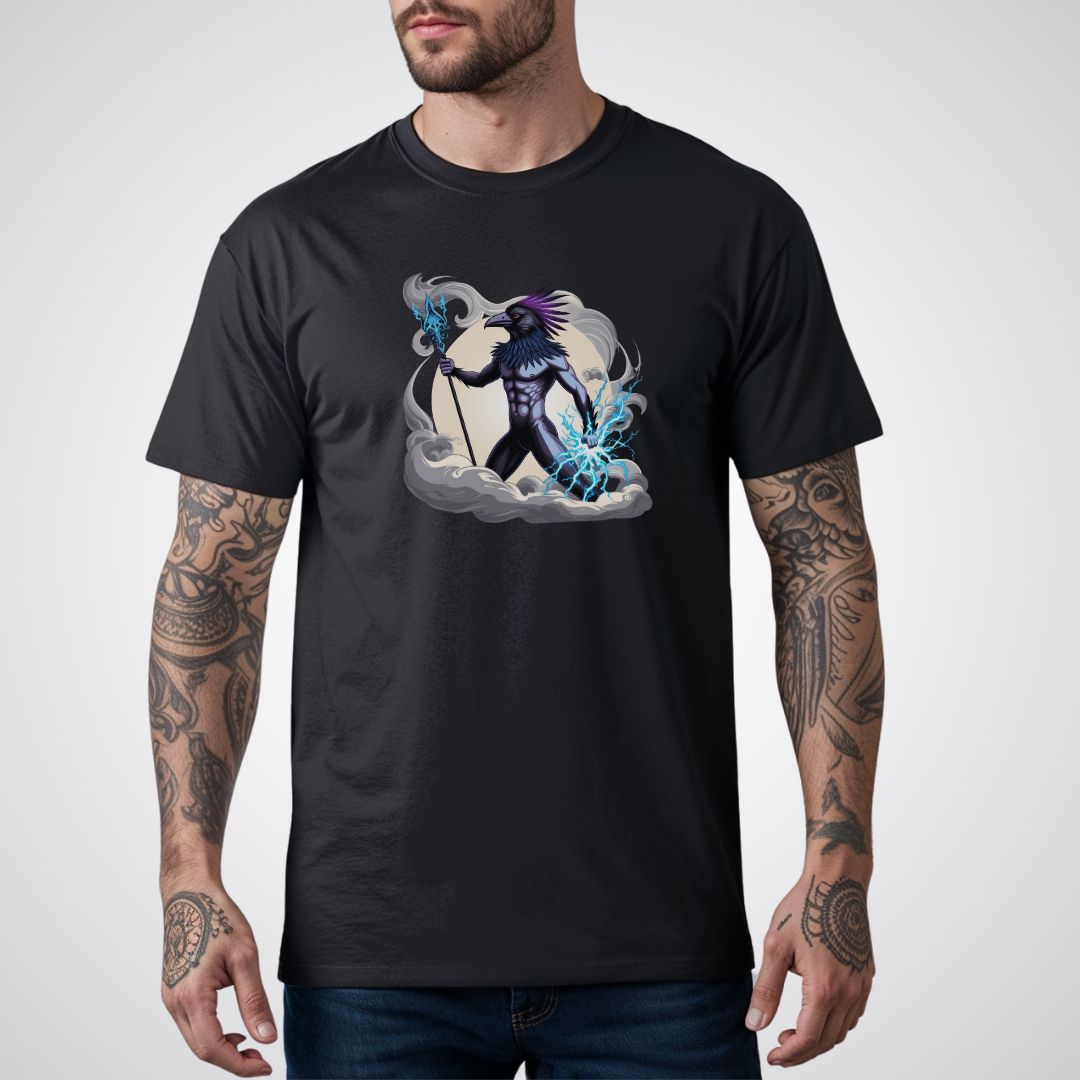 Karasu Tengu Japanese Tattoo Unisex T-Shirt - Tattoo Unleashed