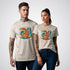 Koi Fish Swimming Upstream Japanese Tattoo Unisex T-Shirt - Tattoo Unleashed