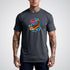 Koi Fish Swimming Upstream Neo - Traditional Tattoo Unisex T-Shirt - Tattoo Unleashed