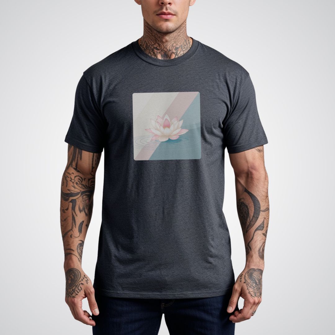 Lotus Flower in Water Japanese Tattoo Unisex T-Shirt - Tattoo Unleashed