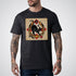 Lucky 13 Black Cat Traditional Tattoo Unisex Softstyle T-Shirt - Tattoo Unleashed