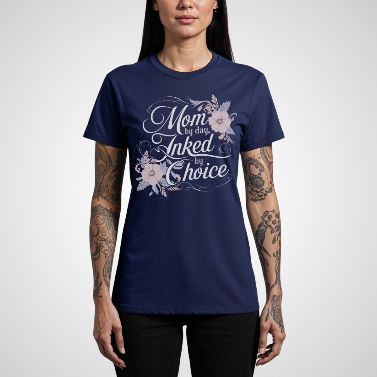 Mom By Day, Inked By Choice Tattoo Unisex T-Shirt - Tattoo Unleashed