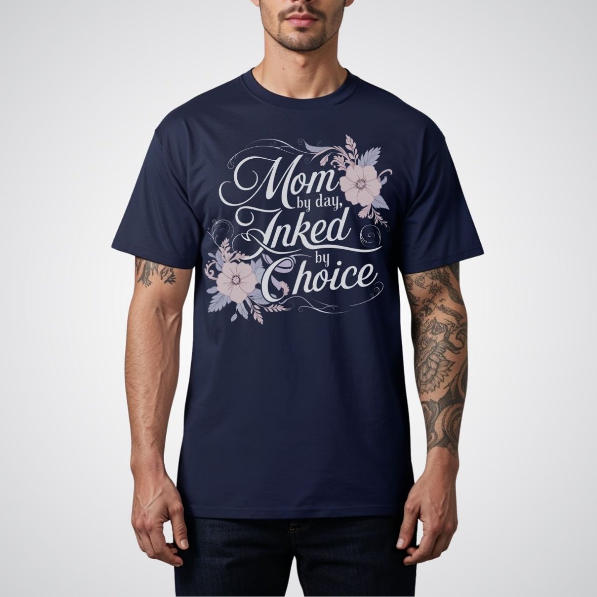 Mom By Day, Inked By Choice Tattoo Unisex T-Shirt - Tattoo Unleashed