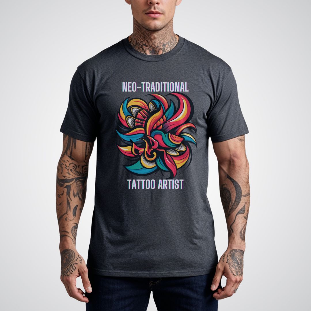 Neo - Traditional Tattoo Artist Unisex T-Shirt - Tattoo Unleashed