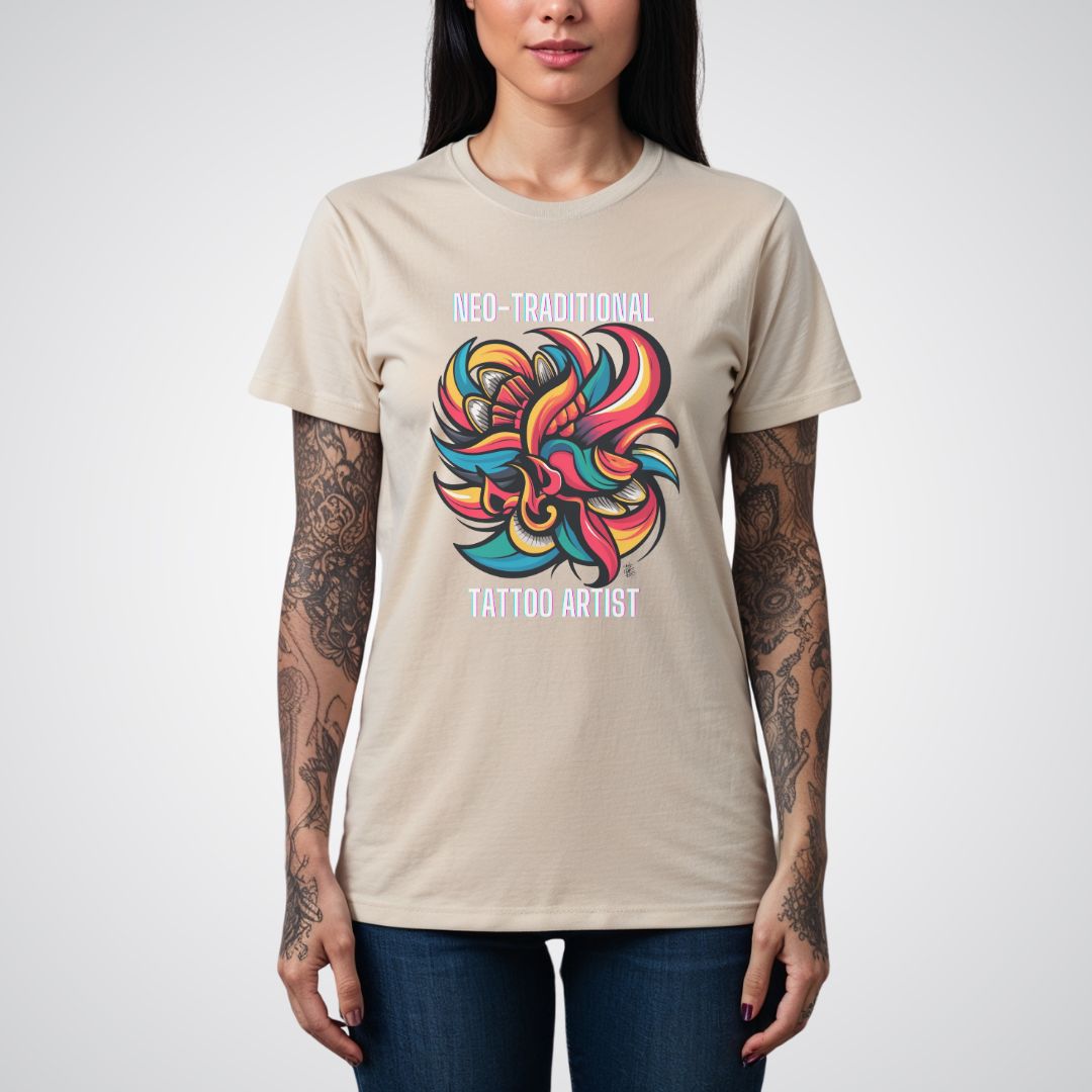 Neo - Traditional Tattoo Artist Unisex T-Shirt - Tattoo Unleashed