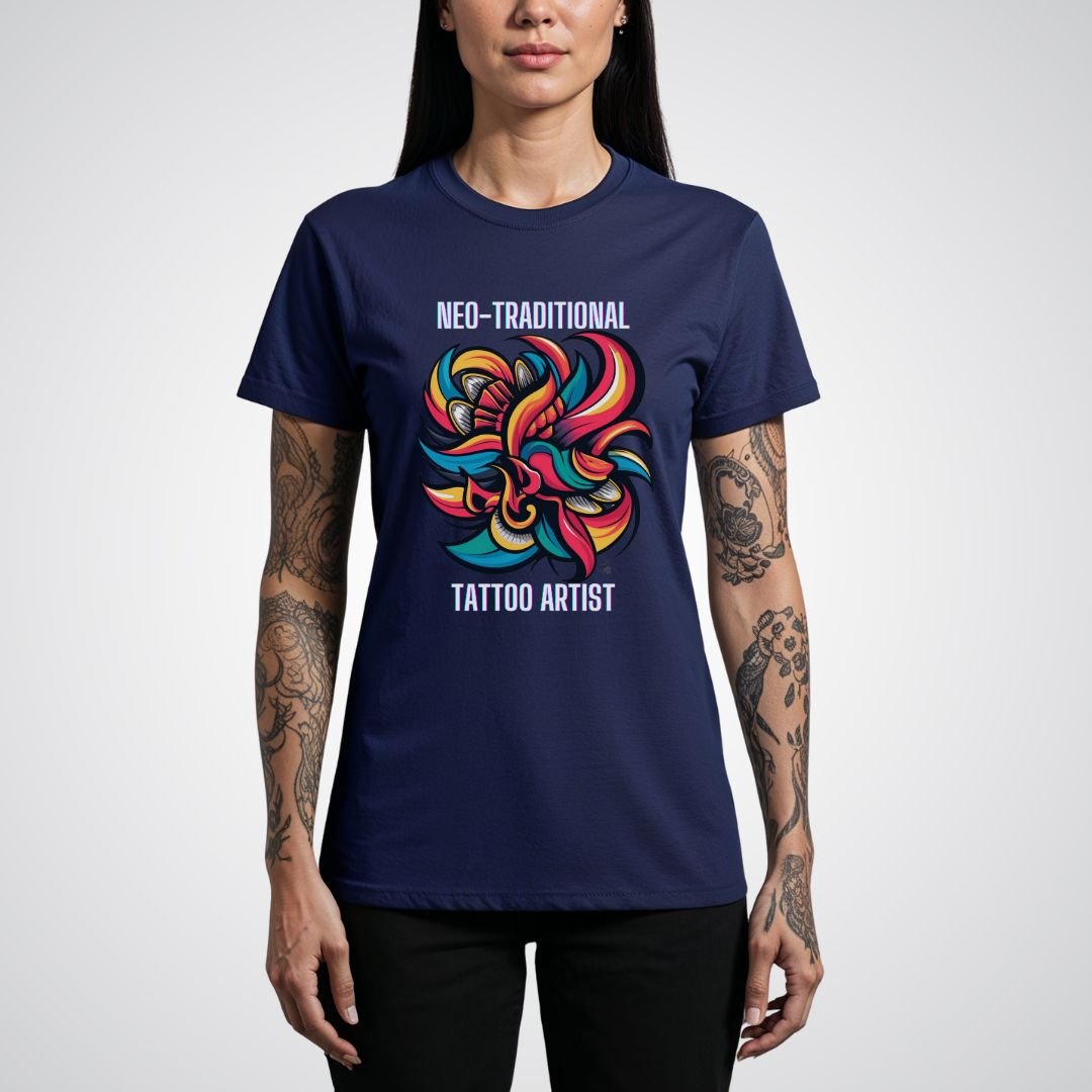 Neo - Traditional Tattoo Artist Unisex T-Shirt - Tattoo Unleashed