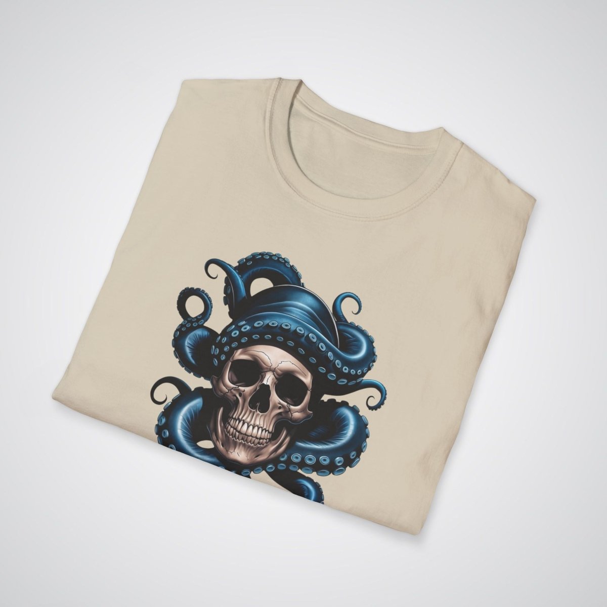 Octopus with Skull Realism Tattoo Unisex T-Shirt - Tattoo Unleashed