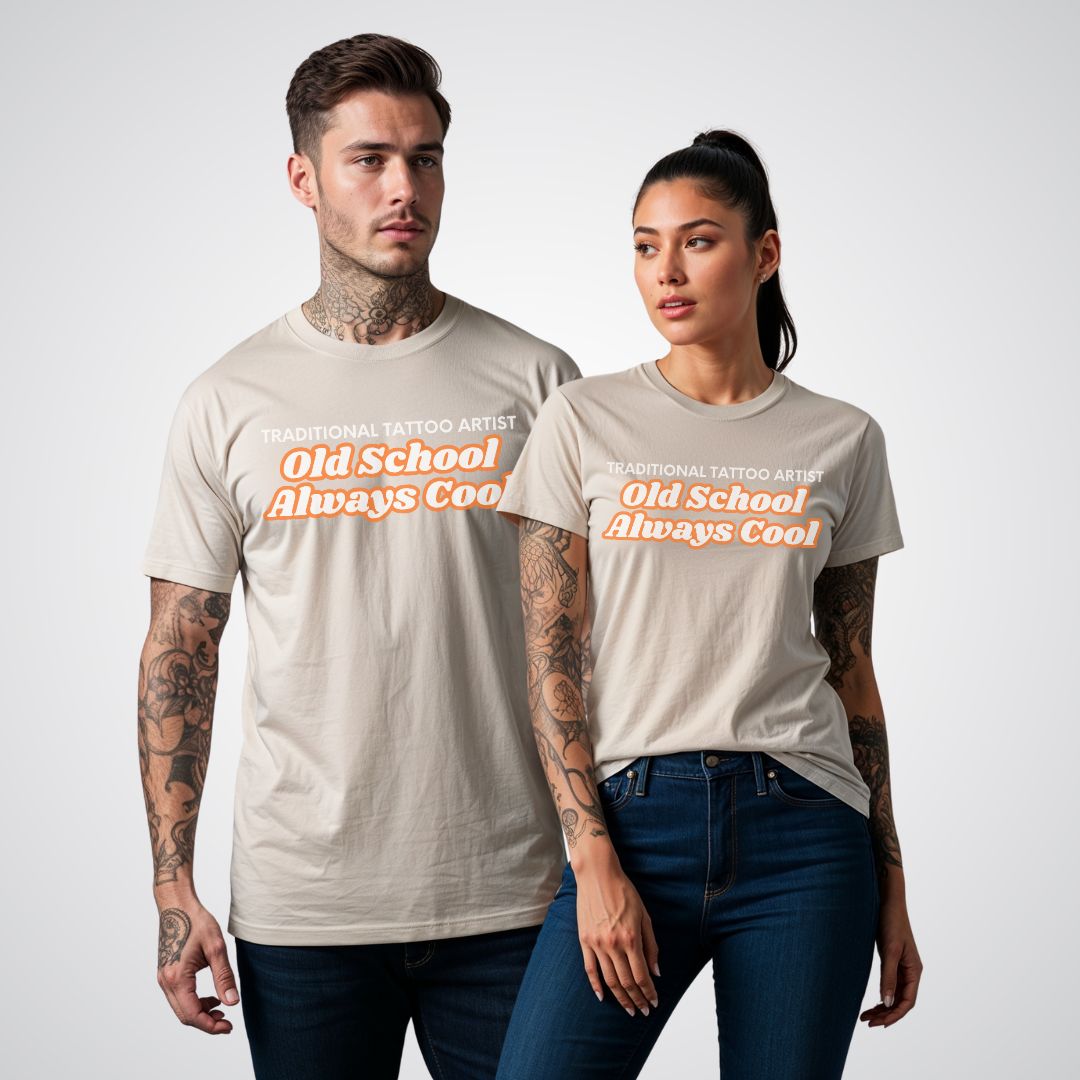 Old School, Always Cool Unisex T-Shirt - Tattoo Unleashed