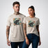 Panther with Jungle Background Neo - Traditional Tattoo Unisex T-Shirt - Tattoo Unleashed