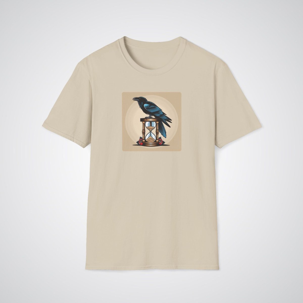 Raven with Hourglass Neo - Traditional Tattoo Unisex T-Shirt - Tattoo Unleashed