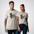 Rose Blooming from a Skull Realism Tattoo Unisex T-Shirt - Tattoo Unleashed