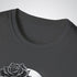 Rose Blooming from a Skull Realism Tattoo Unisex T-Shirt - Tattoo Unleashed