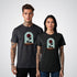 Rose in Glass Dome Neo - Traditional Tattoo Unisex T-Shirt - Tattoo Unleashed