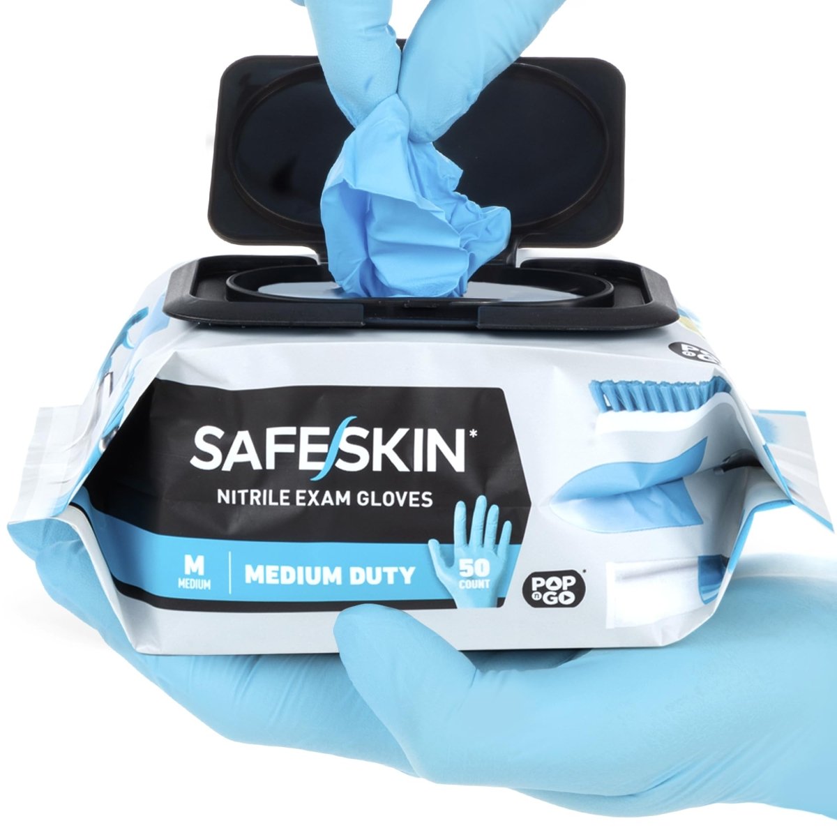 Safeskin Nitrile Disposable Gloves, 50 Pack, Large, Powder Free - Tattoo Unleashed