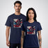 Samurai in Battle Japanese Tattoo Unisex T-Shirt - Tattoo Unleashed