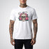 Skull with Clock and Flowers Neo - Traditional Tattoo Unisex T-Shirt - Tattoo Unleashed