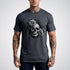 Skull with Roses Realism Tattoo Unisex T-Shirt - Tattoo Unleashed