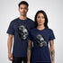 Skull with Roses Realism Tattoo Unisex T-Shirt - Tattoo Unleashed