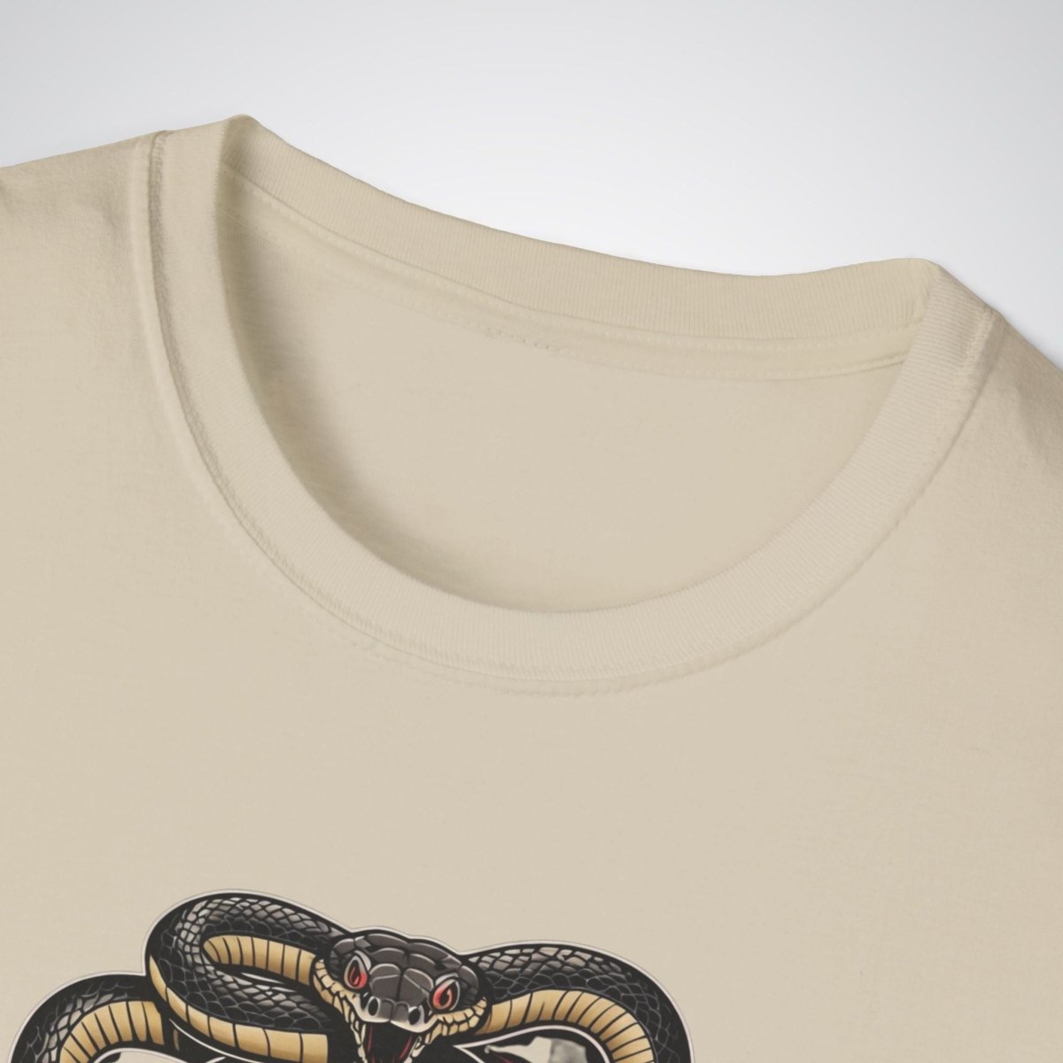 Snake and Skull Tattoo Unisex T-Shirt - Tattoo Unleashed