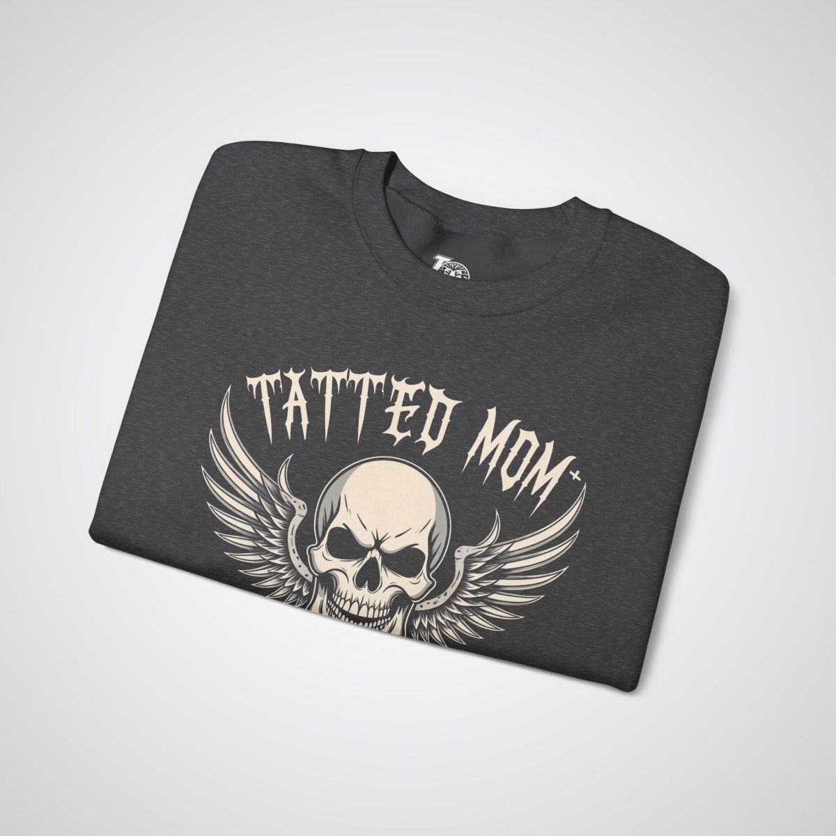 Tatted Mom – I Put the ‘Bad’ in Badass Unisex Crewneck Sweatshirt - Tattoo Unleashed