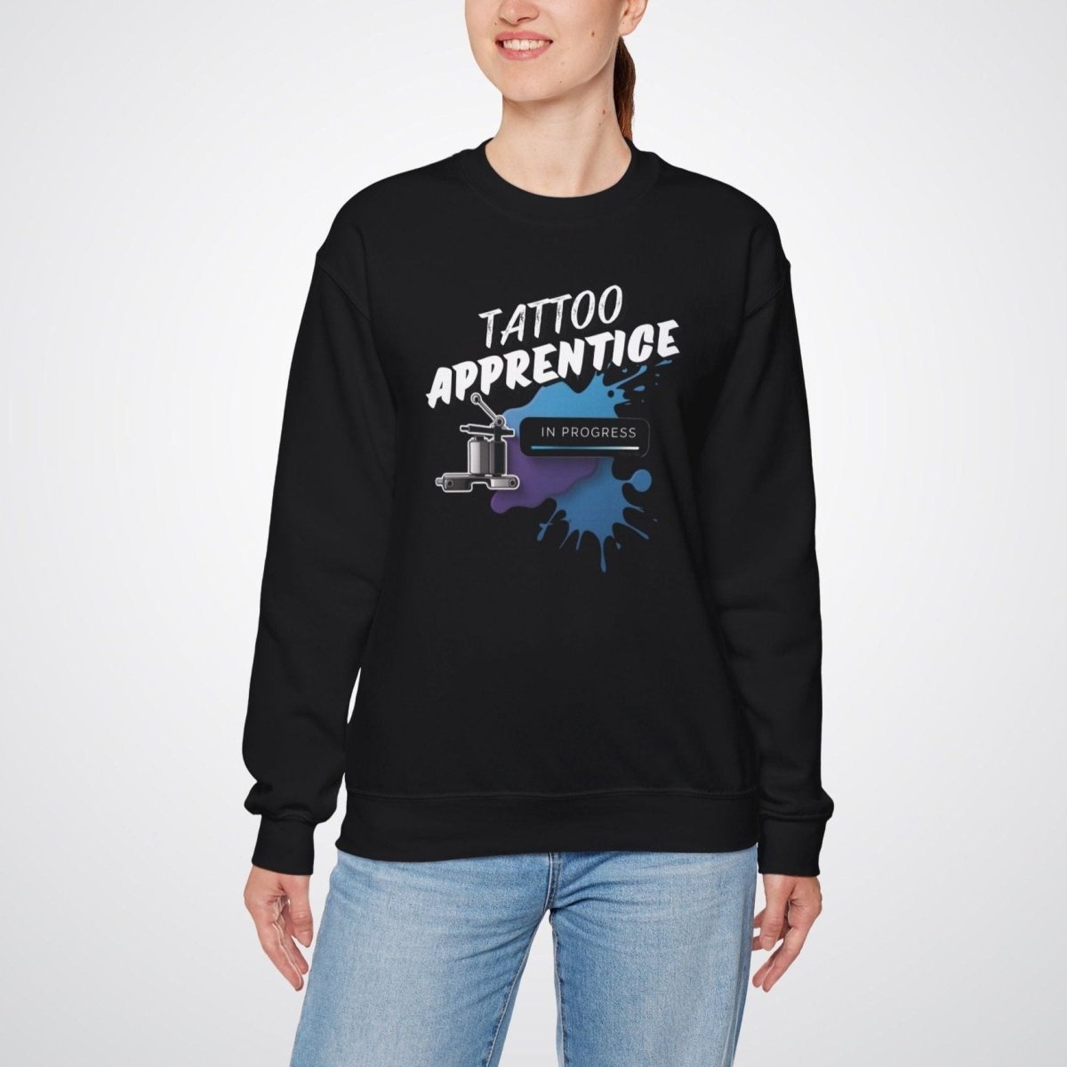 Tattoo Apprentice in Progress Unisex Crewneck Sweatshirt - Tattoo Unleashed