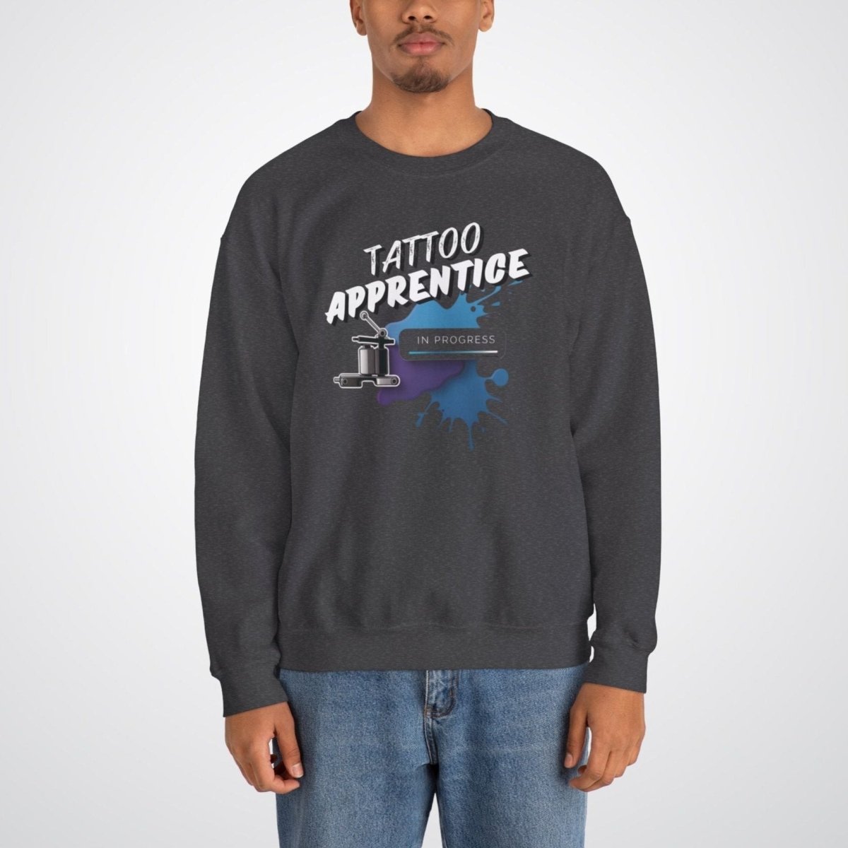 Tattoo Apprentice in Progress Unisex Crewneck Sweatshirt - Tattoo Unleashed