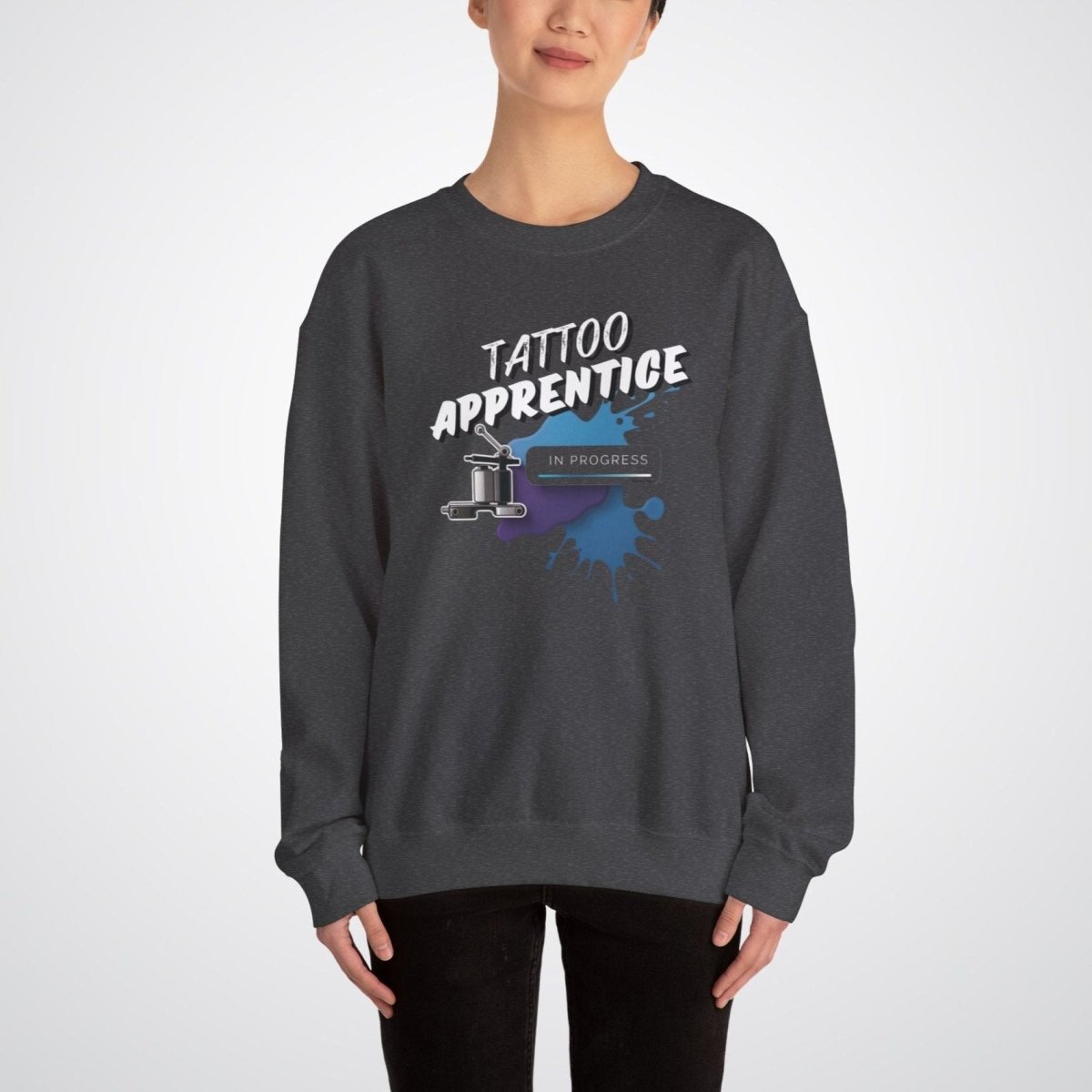 Tattoo Apprentice in Progress Unisex Crewneck Sweatshirt - Tattoo Unleashed