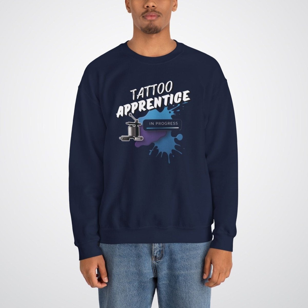 Tattoo Apprentice in Progress Unisex Crewneck Sweatshirt - Tattoo Unleashed