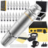 Tattoo Pen Machine Kit By Leeyuka - Silver, F1 - C - Silver - Tattoo Unleashed