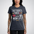 Tattooed, Tired, & Crushing Mom Life Tattoo Unisex T-Shirt - Tattoo Unleashed