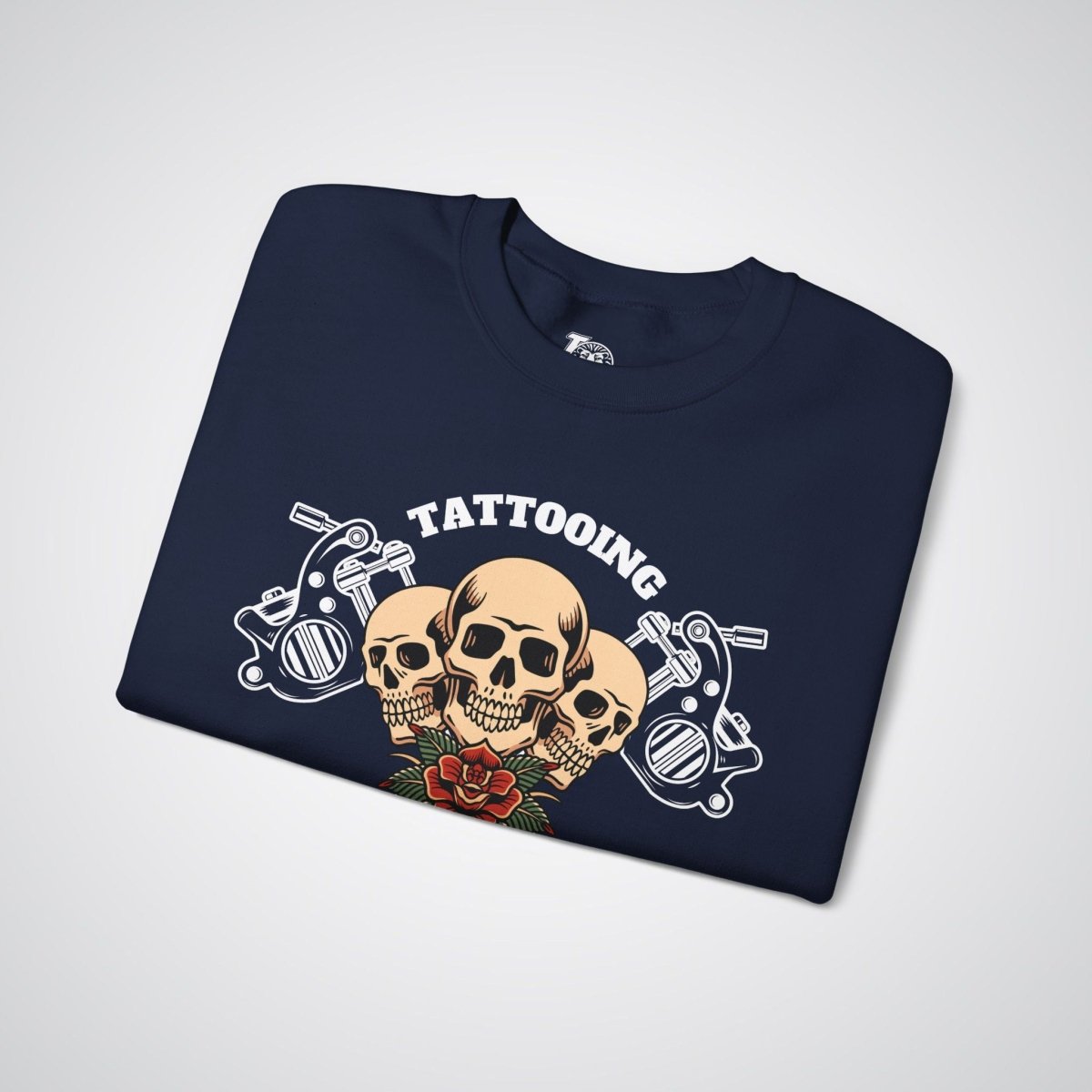 Tattooing my 9 to forever Unisex Crewneck Sweatshirt - Tattoo Unleashed